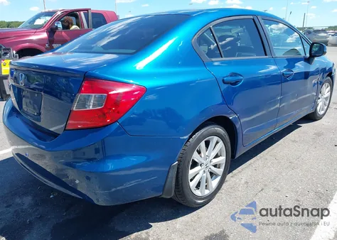 2012 Honda Civic Ex из США, поврежденный, VIN 19XFB2F81CE367613